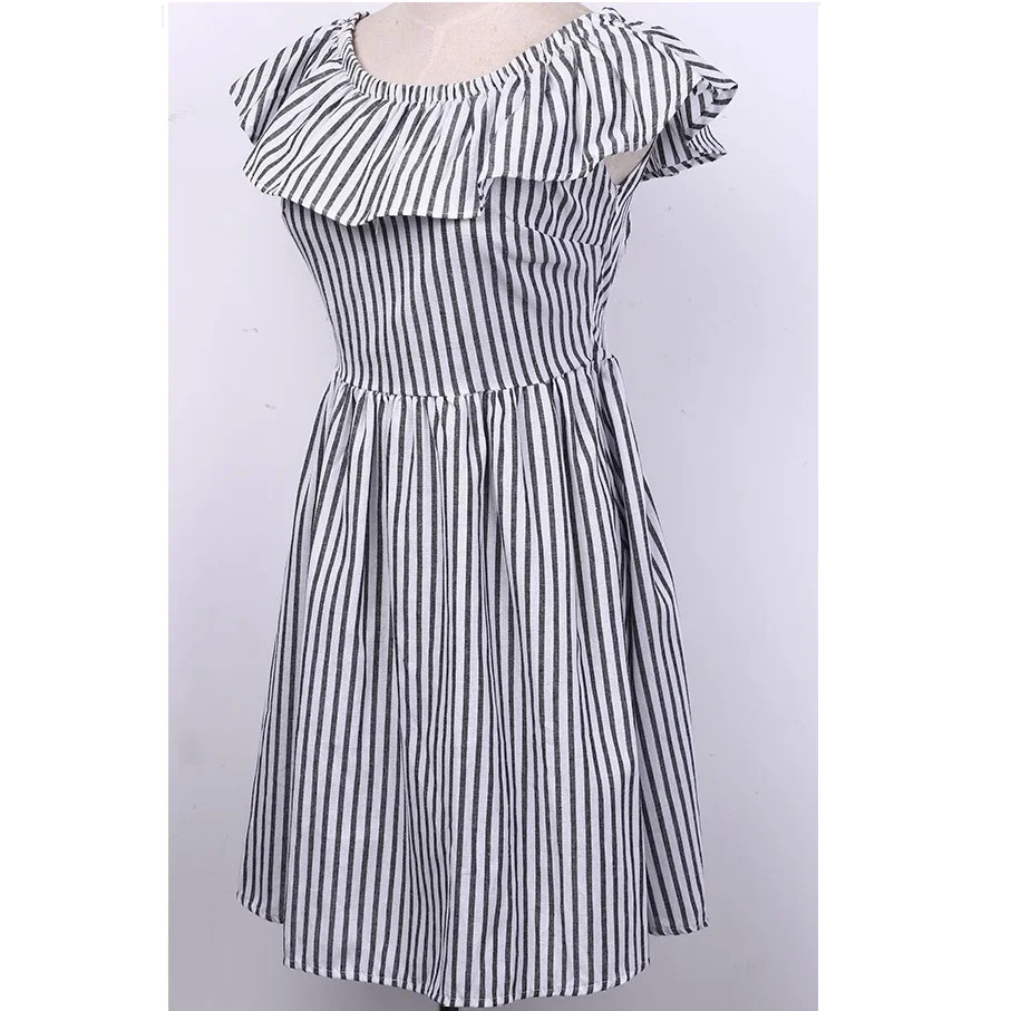 Новинка 2017 сексуальное льняное женское платье с открытыми плечами оборками