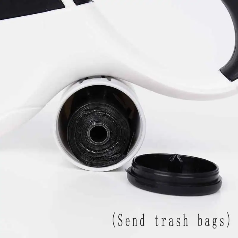 

8m Automatic Retractable Dog Leash Walking Traction Rope Belt for Medium Large Dogs Detachable Garbage Bag Holder Pet Supplies