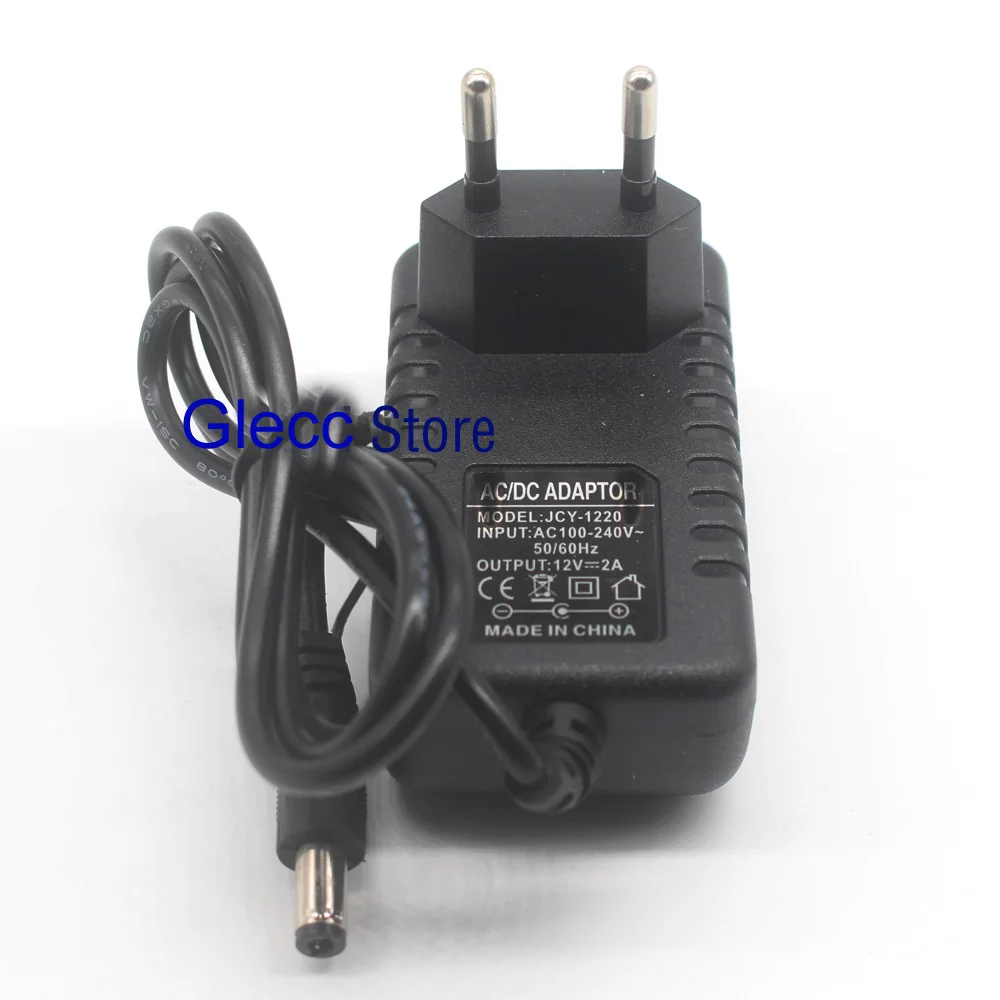 1 шт 24 Вт ЕС и США драйвер Plug адаптер AC110V 220V переменного тока в постоянный 12В 2A 5 5*2