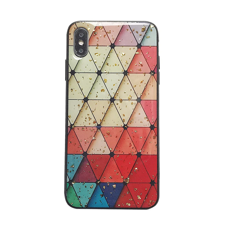 Модный чехол для телефона iPhone XS Max XR X 3D Алмазный Блестящий силиконовый мягкий