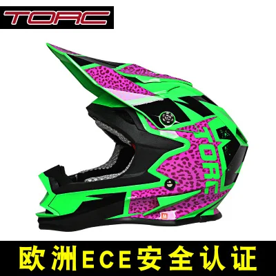 green red 1 шт. TORC T32 внедорожный мотоцикл мото байк Кроссовый гоночный Кроссовый дышащий мотоциклетный шлем - Цвет: green red