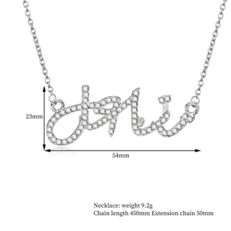 E-блеск геометрический кулон ожерелье для женщин сплав металл материал