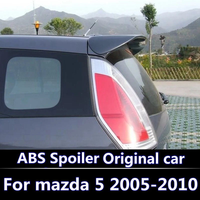 Для Mazda 5 спойлер высокого качества ABS Материал заднее крыло автомобиля праймер