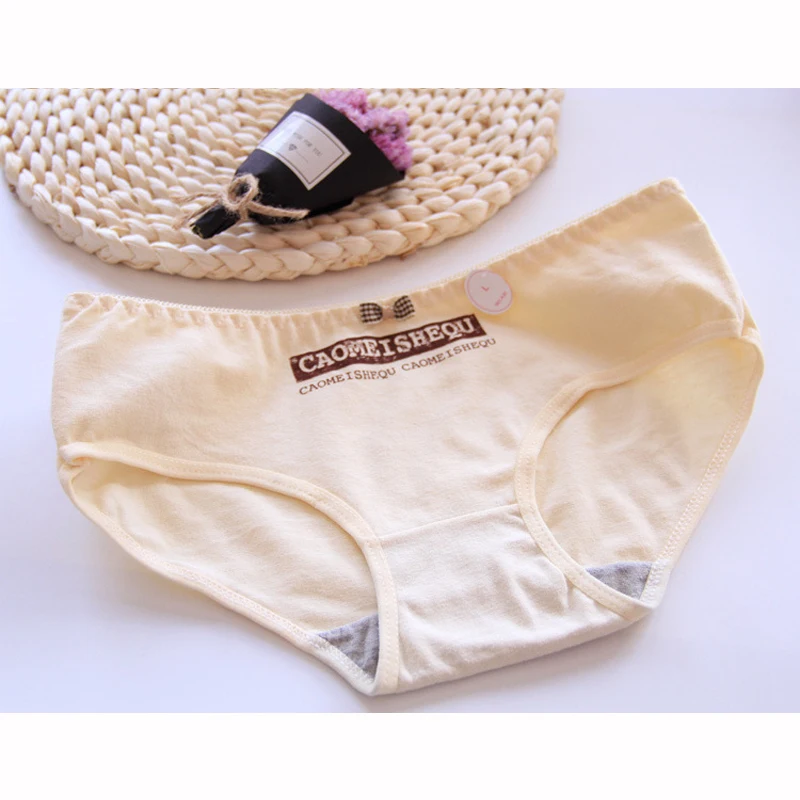 4 шт. милые хлопковые трусики в клетку с бантиком | Мать и ребенок