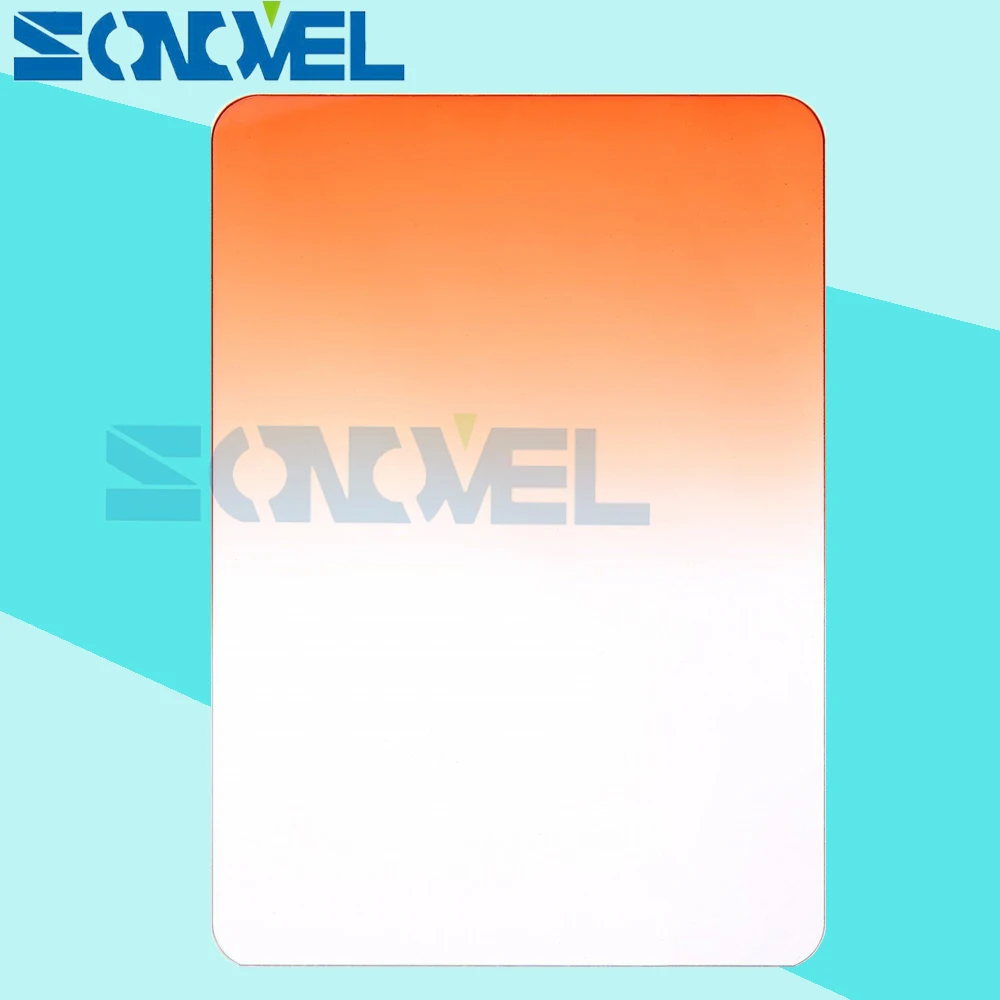 Градиентные оранжевые фильтры для камеры квадратные Lee Cokin Z Series Pro 100 мм * 145 мм|filters