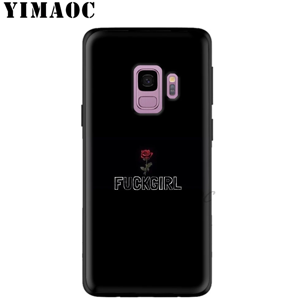 YIMAOC неоновый свет сердце девушка Мягкий силиконовый чехол для samsung Galaxy A9 A8 A6 Plus 2018
