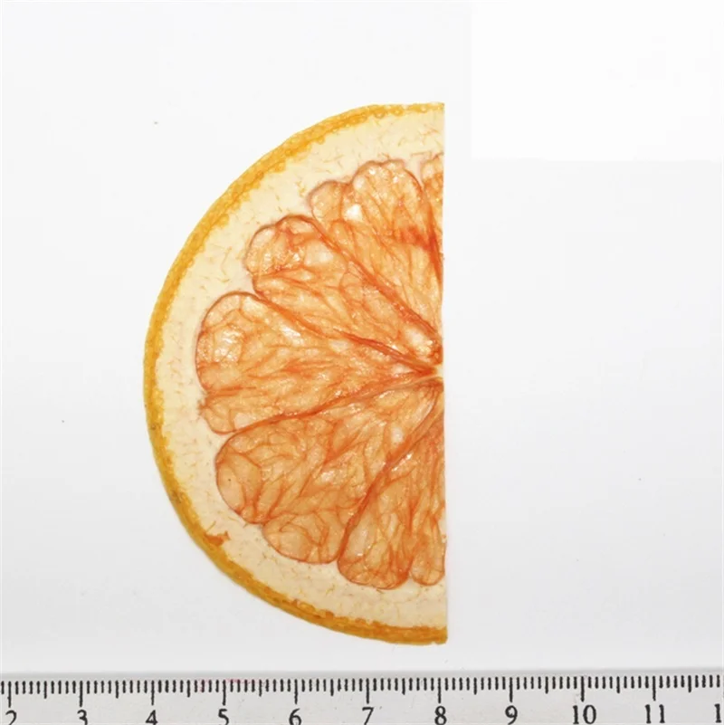 Grapefruit half CHUANGGE сушеные фрукты нарезанные DIY ручной работы свечи изготовления поставки оранжевый грейпфрут арбуз карамбола образцы воск украшения - Цвет: Grapefruit half