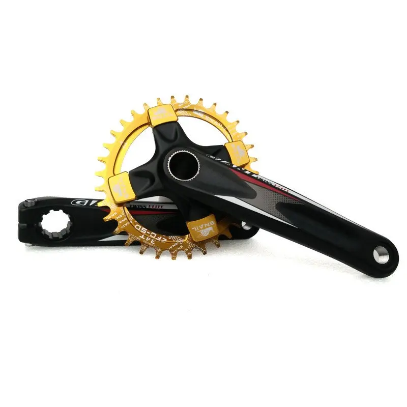 Улитки Mtb велосипед шатуны гайки Алюминий 7075 CNC велосипед кривошипно цепное кольцо болты велосипедные аксессуары 4 шт./лот