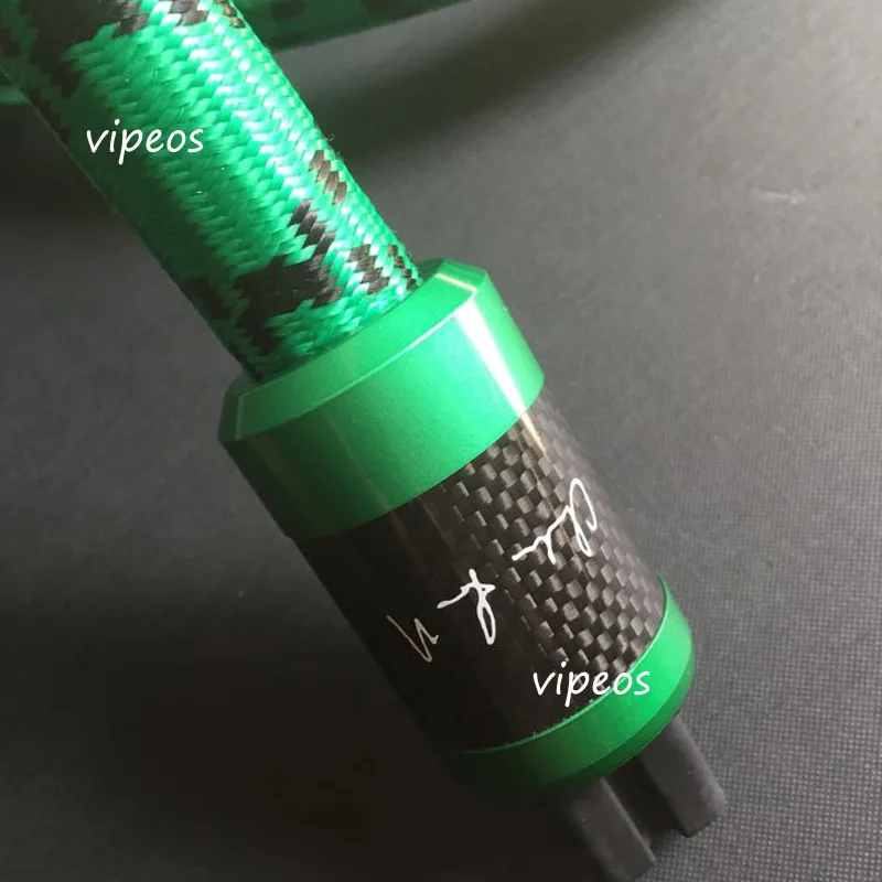 Mcintosh Подпись Сделай Сам однокристальный медный кабель питания с углеродным