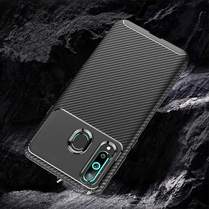 Чехол из углеродного волокна для Samsung Galaxy A9 Pro 2019 G887FD G887N тонкий прочный