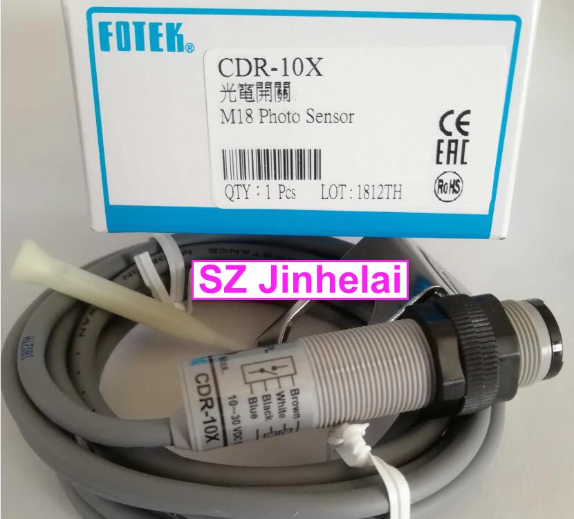 Оригинальный фотоэлектрический переключатель FOTEK CDR-10X