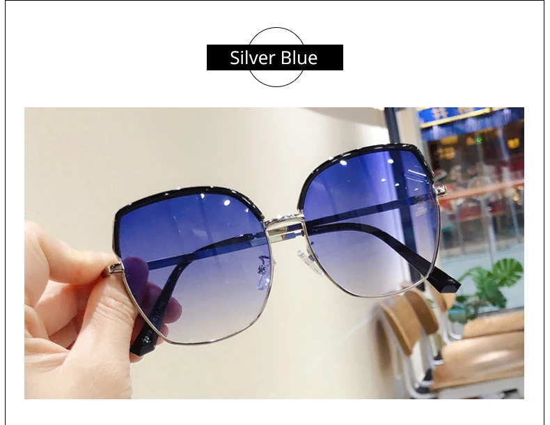 Ralferty Elegant Ladies Sunglasses New Oversized Women Sun Glasses Female Big Frame Shades lunette soleil femme Oculo M2340