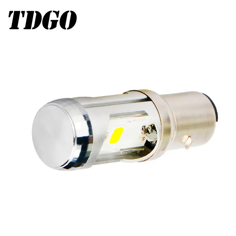 TDGO Led Motorcycle Headlight White Aluminum Light 2019 New Arrival H6 Low Bulb Lamp 12V LED Motor Headlamp 12v 6000K 1600Lm |