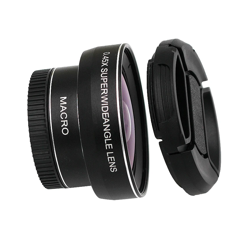 Набор линз для телефона Girlwoman 0 45x Супер широкоугольный и 12 5x супер макрообъектив HD