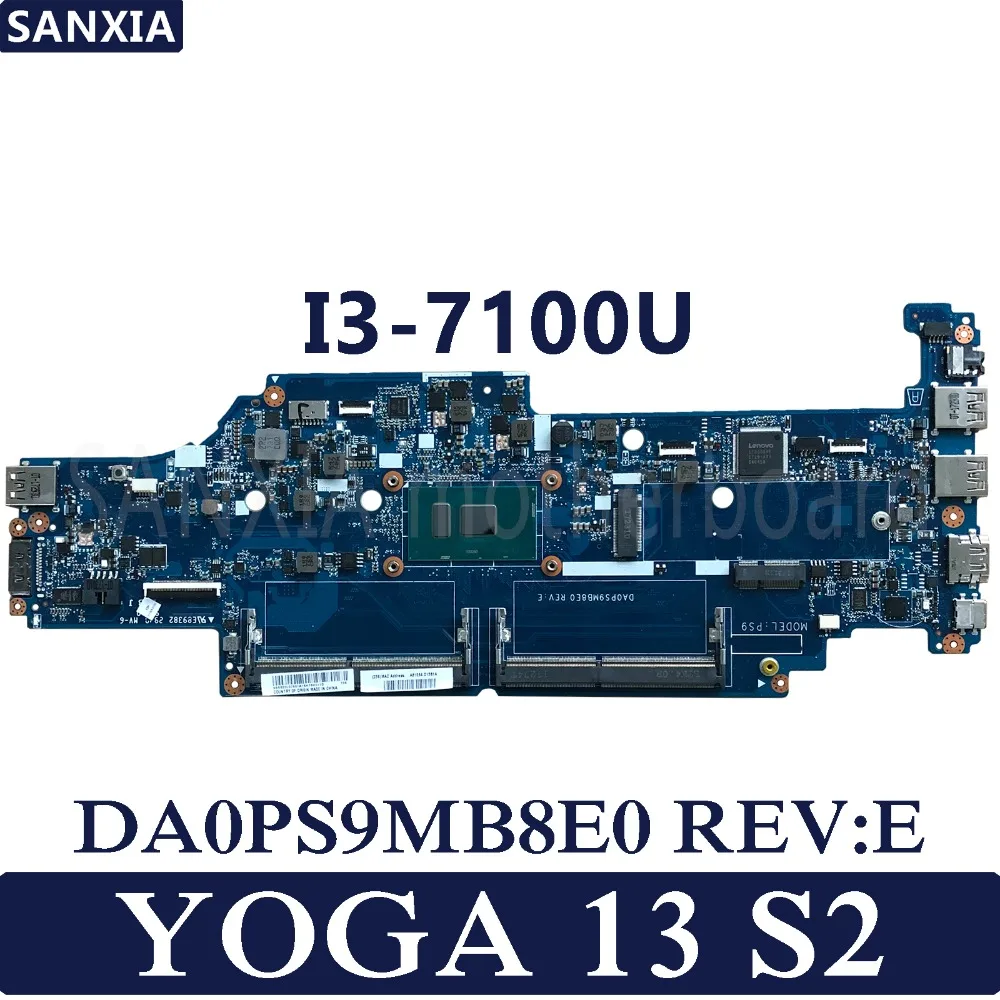 KEFU DA0PS9MB8E0 REV: E материнская плата для ноутбука Lenovo YOGA 13 S2 тест оригинальная I3