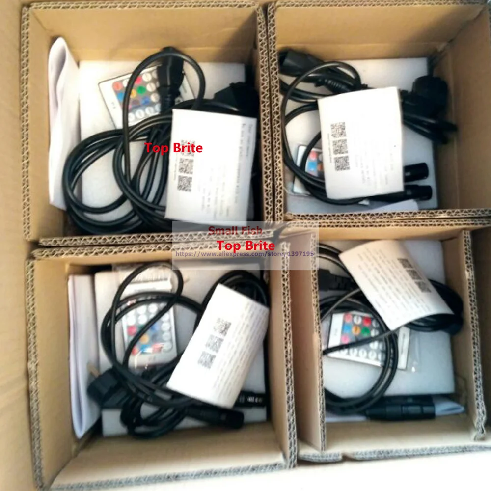 2 Units 4X10W Wireless Battery Par Lights RGBWA-UV 6IN1 LED Cans DMX512 Disco Professional Stage Dj Equipment | Лампы и освещение