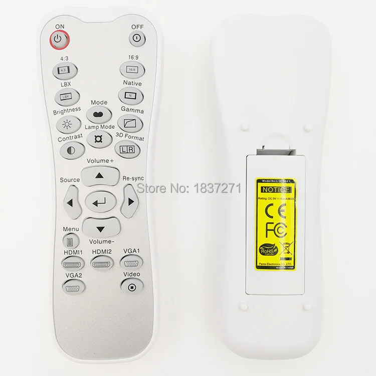 Оригинальный пульт дистанционного управления для проекторов Optoma HD33 HD25E IS803 HD25 OAX167