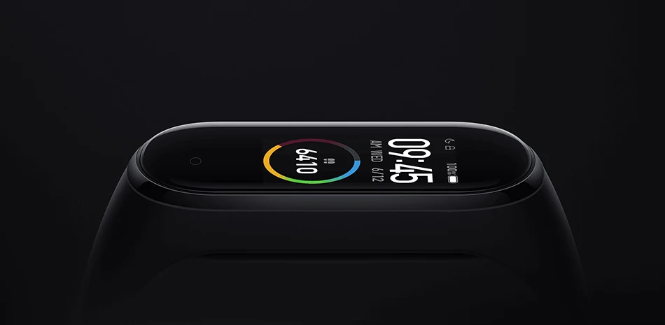 Глобальная версия Xiaomi mi Band 4 Фитнес пульсометр Смарт-часы 0,9" AMOLED цветной сенсорный экран mi band 4 мгновенное сообщение 135 мАч