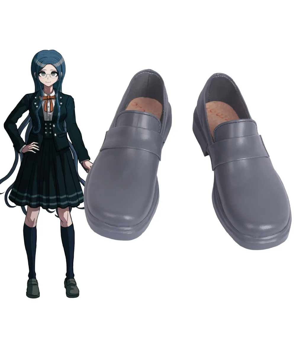 Сапоги для косплея Danganronpa V3: Killing Harmony Shirogane Tsumugi изготовленные на заказ|Туфли| |