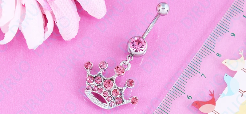 Штанга для живота Женская из хирургической стали 14 г 316L|jewelry pendrive|jewelry crucifixjewelry