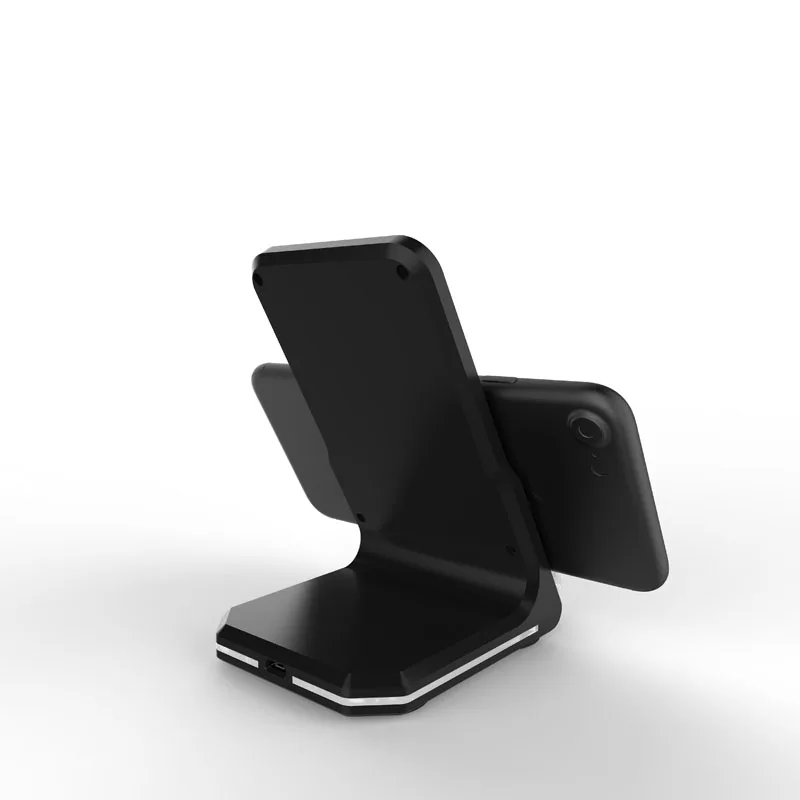 696 LX350 10 Вт три катушки QI Беспроводное зарядное устройство для iPhone X 8 samsung S9 S8 Plus