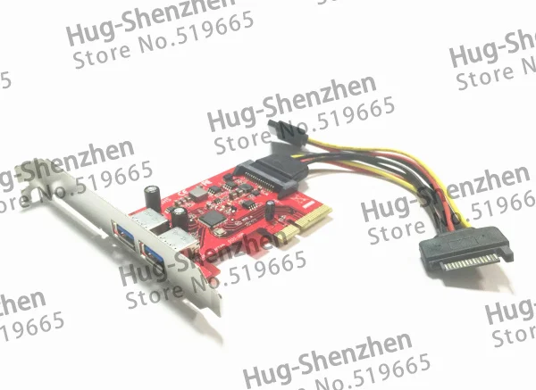 Высококачественная двойная USB 3 1 PCI экспресс-карта памяти от USB3.1 Gen2 10 Гбит/с