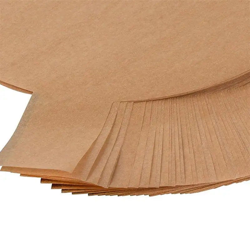 100pcs 8 Inch Non-Stick Round Parchment Paper Baking Silicone OilPaper Bake Tool Pads | Дом и сад