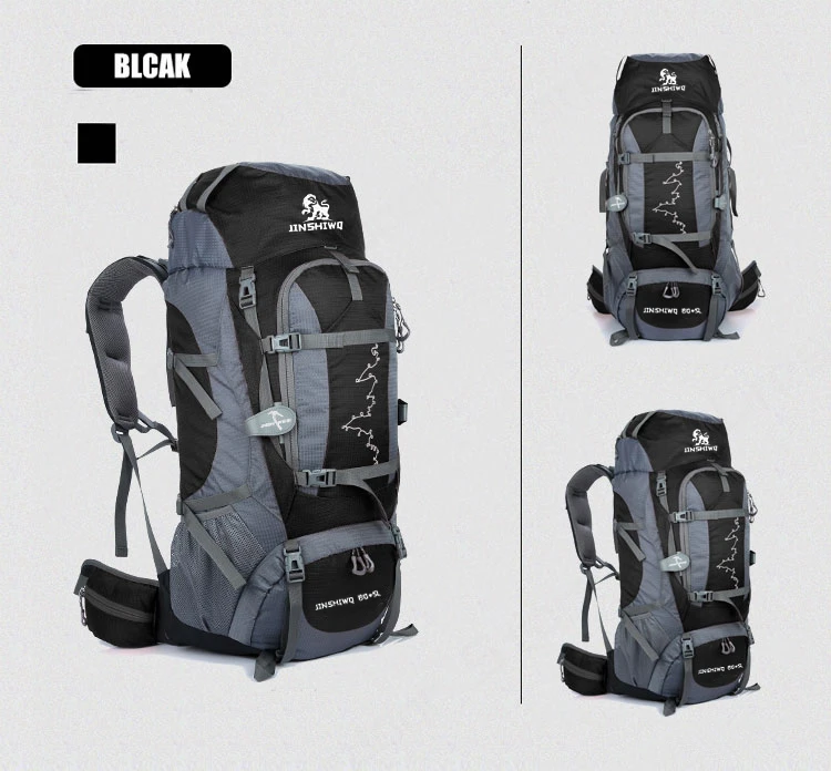 Горячая Распродажа 85Л вместительный рюкзак для походов на открытом воздухе, походный рюкзак, водонепроницаемый, анти-износ, рюкзак для альпинизма, мужской, женский, спортивная сумка