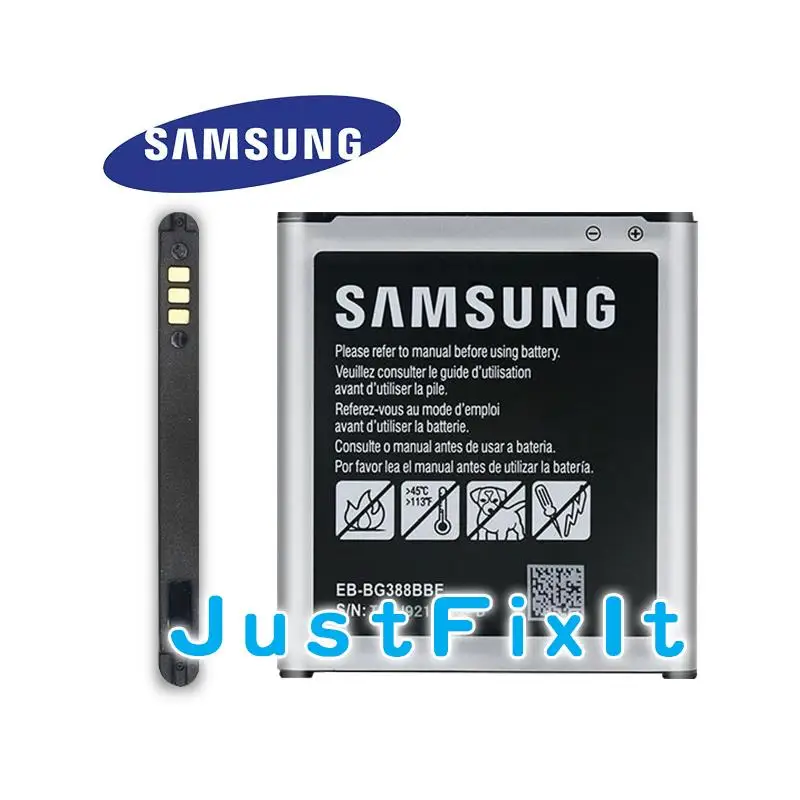 EB-BG388BBE сменный аккумулятор для samsung Galaxy Xcover 3 G388 с NFC аутентичными аккумуляторами 2200 мАч