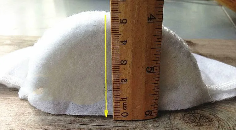 Мягкие Наплечные подкладки для блейзера толщина 5 см 12 дюймов/партия | Дом и сад