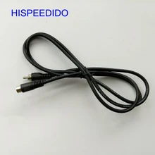 HISPEEDIDO Black RF TV LEAD CABLE  Cord  Connector FIT For  SEGA Mega Drive 1 MD1 Atari 2600