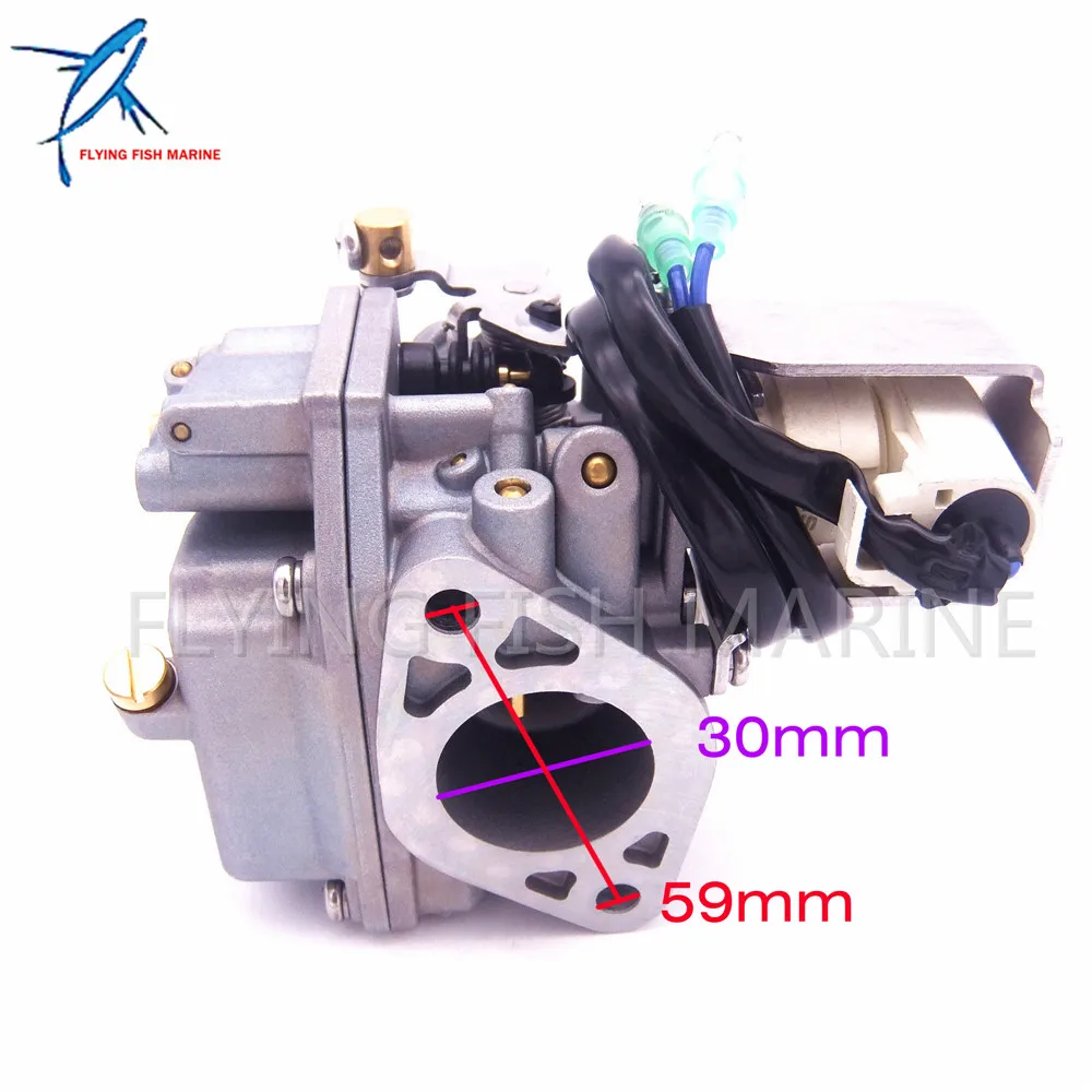 Карбюратор лодочного двигателя Assy 6ah 14301-00 14301-01 для 4-тактного подвесного Yamaha F20 |