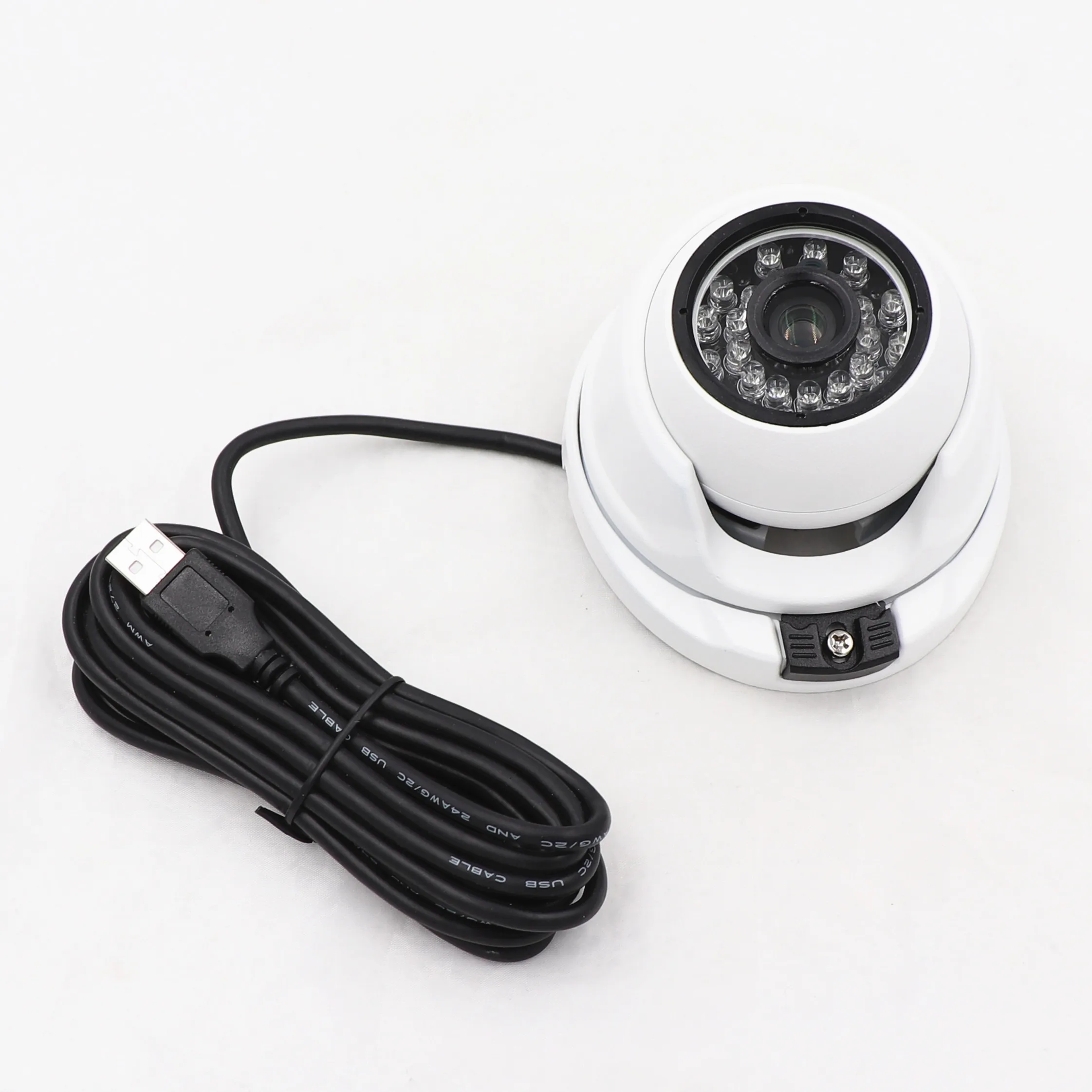 WDR дневное ночное видение 2MP Full HD 1080P Веб камера UVC Plug Play USB с белым корпус купола ИК
