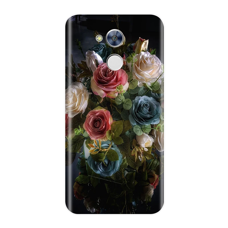Чехол для телефона huawei Honor 5C 5X 4C 4X, мягкий силиконовый чехол из ТПУ с милым рисунком кота, задняя крышка для huawei Honor 6A 6X 6C Pro, чехол - Цвет: No.24