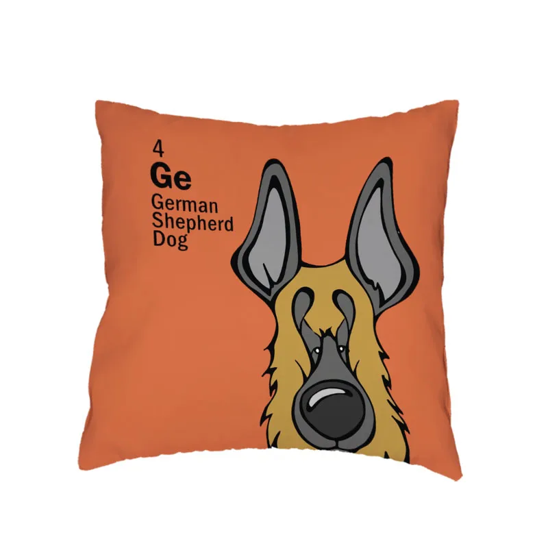 Наволочка для собаки из полиэстера материал персиковой кожи золотистый ретривер