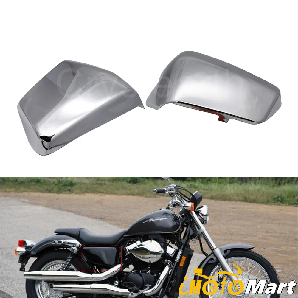 Мотоциклетные сбоку Батарея обтекатель Обложка для Honda Shadow ACE 750 VT750 C D VT400 VT 400 2004 2005