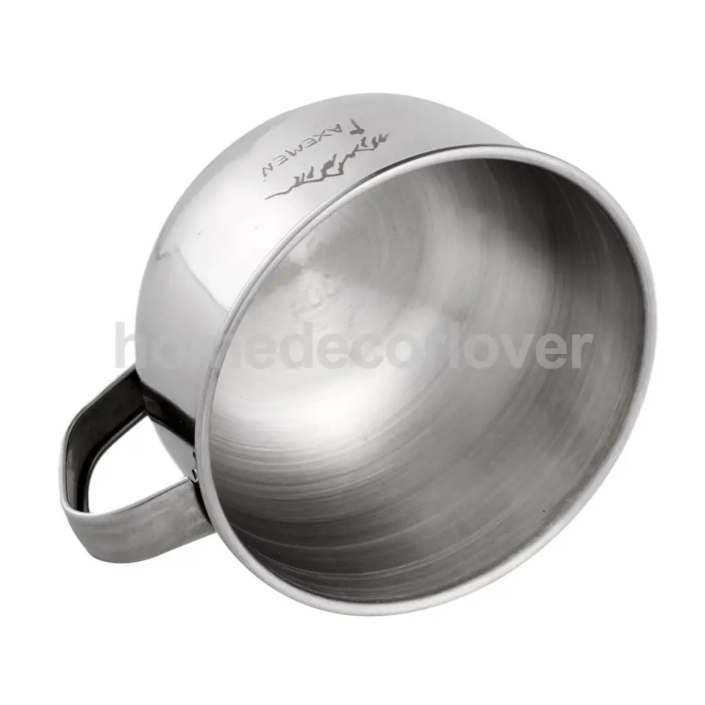 Портативная кружка из нержавеющей стали 178 мл для кофе молока чая походов