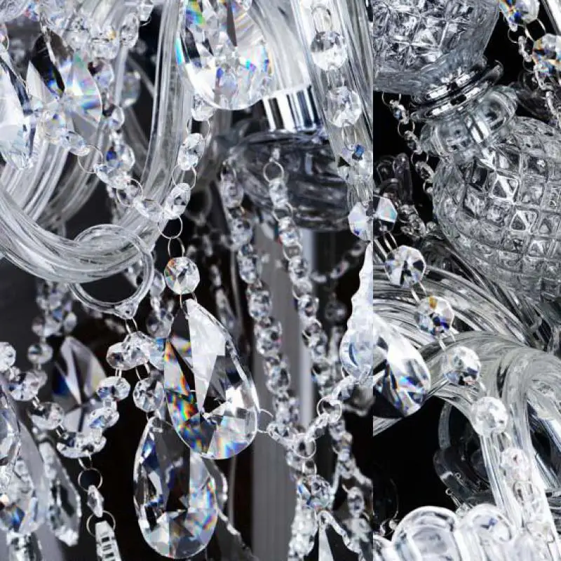 Светодиодная Люстра для отеля освещение 2 М длинные хрустальные люстры столовой