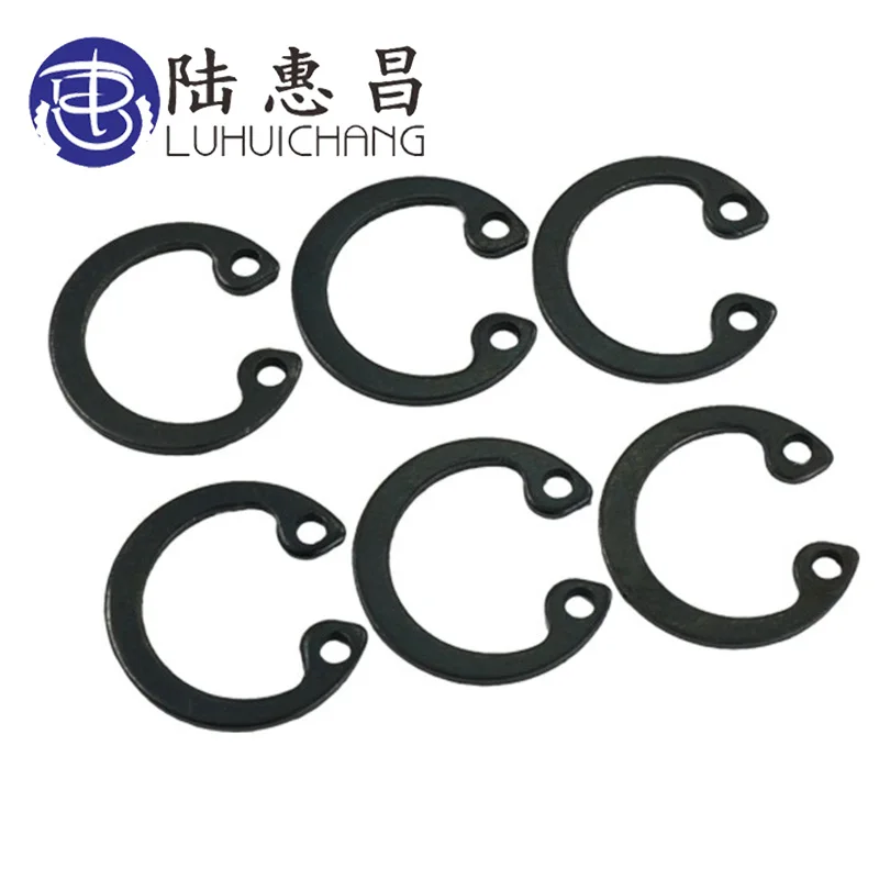 LUCHANG Черная шайба из углеродистой стали C Тип оснастки внутреннее стопорное кольцо вал стопорное кольцо