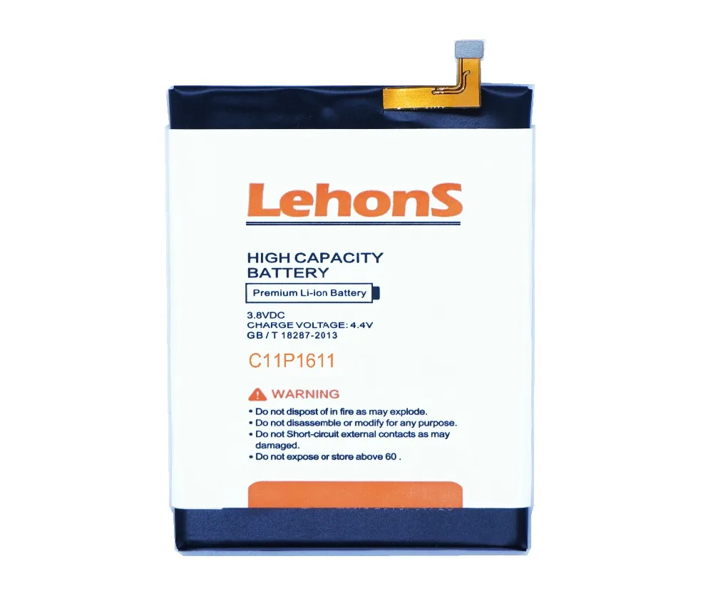 LehonS C11P1611 мобильный телефон аккумулятор для Asus Zenfone 3 Max Zenfone3 Z3 ZC520TL X008DB PegASUS X008 X008D Z01B