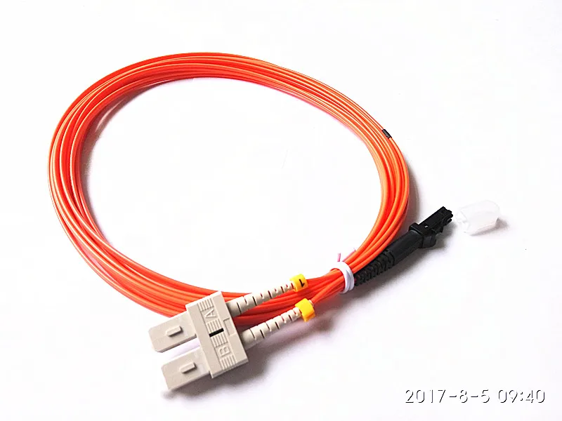 4 м SC/-MTRJ дуплексный многомодовый MTRJ для SC/UPC оптоволоконный соединительный кабель