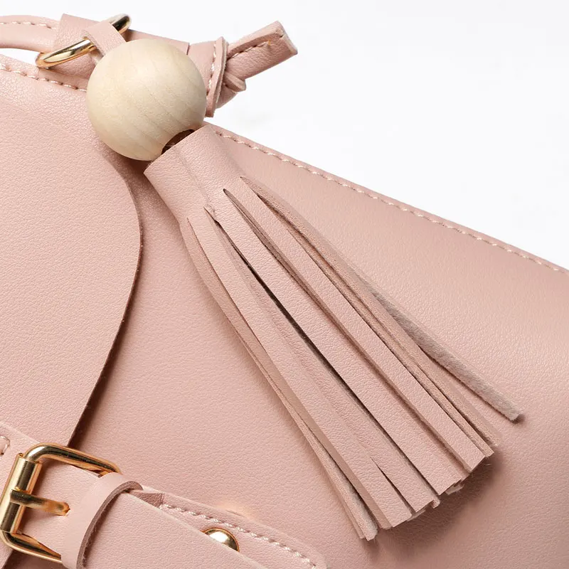 Модные сумки на плечо REPRCLA с кисточками женские мессенджеры из искусственной