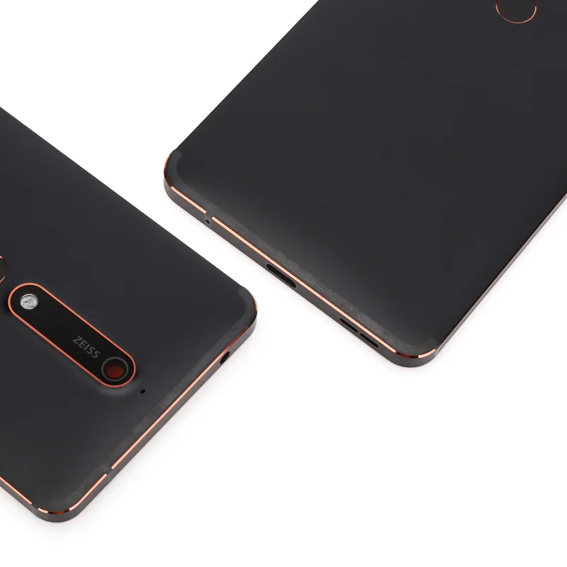 Оригинальная задняя крышка батарейного отсека для Nokia 6 1 + стеклянный объектив