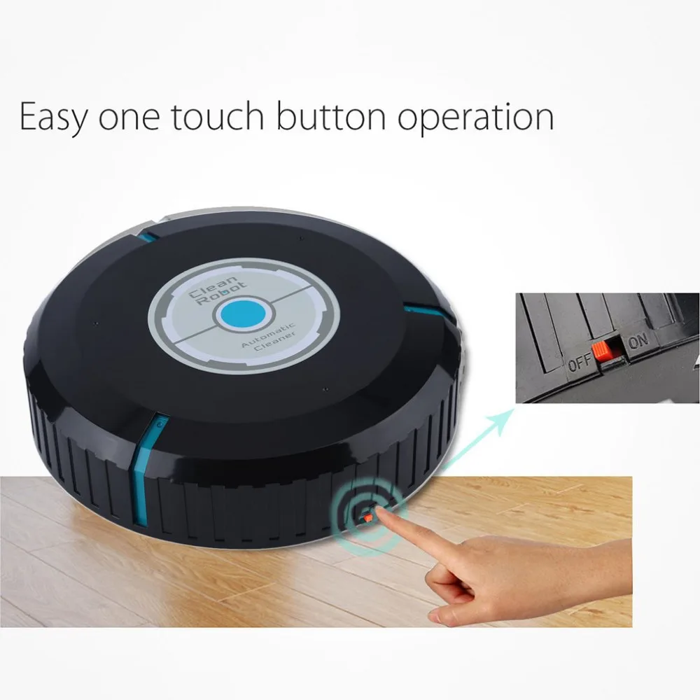 NEW Automatically Home Auto Smart Cleaner Robot Microfiber Robotic Mop Dust Cleaning for Floor Corners | Бытовая техника