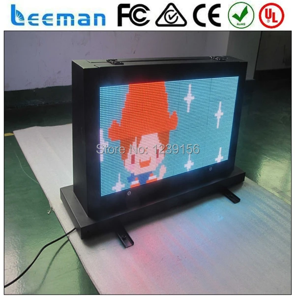 Leeman P5 Такси верхний знак и крыше автомобиля светодиодные экраны p10/p16/p20 реклама