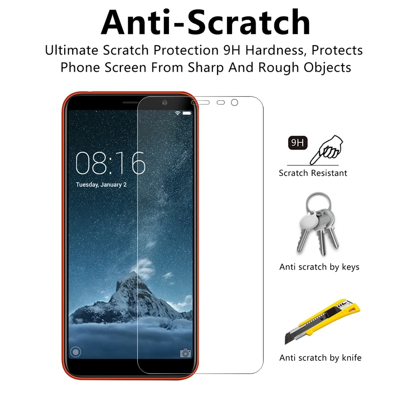 Закаленное стекло премиум-класса 2.5D 0 26 мм 9H для Meizu M6T Meilan 6T Защитная пленка экрана