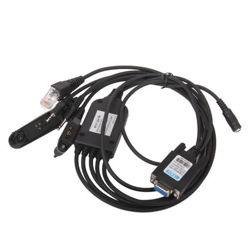 

10pcs NEW RPC-M5X 5 in 1 Programming Cable for Radio Walkie Talkie GP600 CP200 CT150 PRO7550 PRO9150 PTX700 PTX780 Two Way Radio