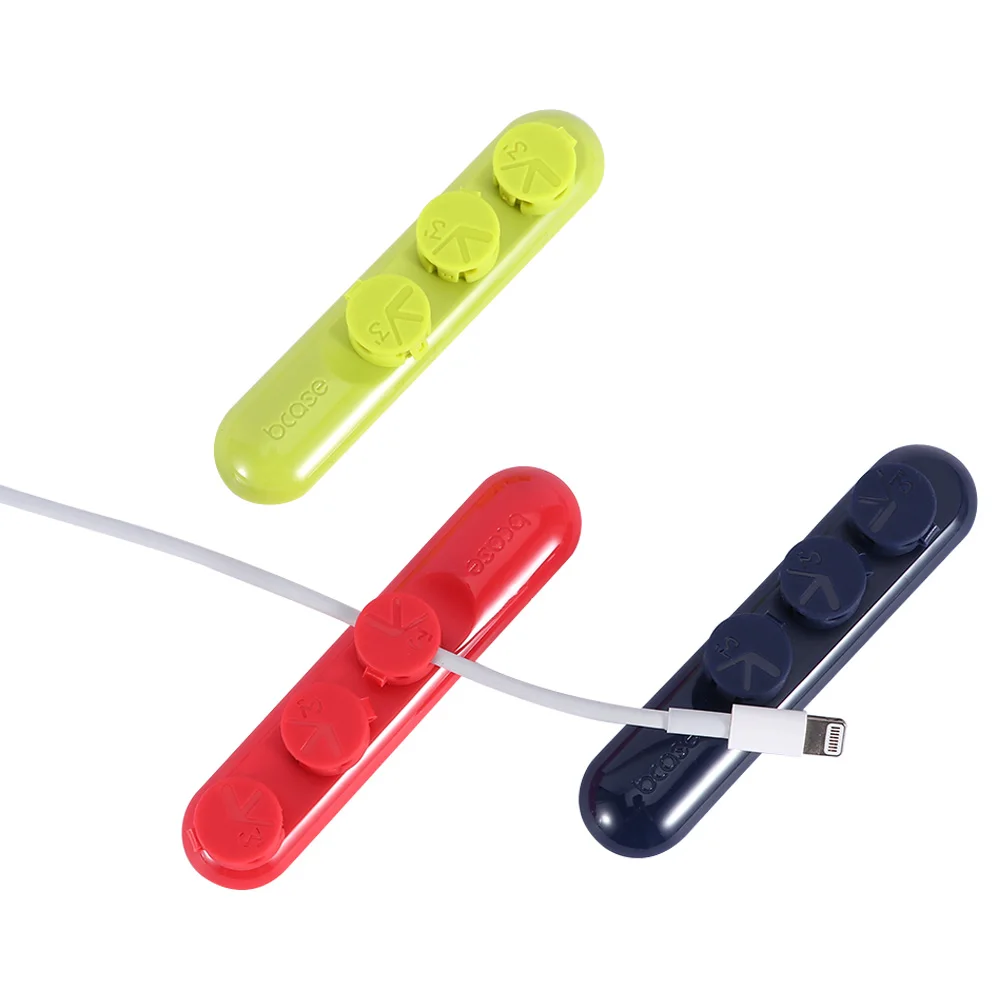 Модные USB Кабели Зарядное устройство Winders Магнит кабель Winder наушники провода