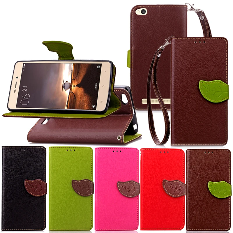 Роскошные Делюкс Листьев Застежка Флип Кошелек Кожаный Чехол Телефон Оболочки
