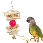 Игрушки и аксессуары для попугаев, игрушки для птиц, для шелковицы, кости и попугаев